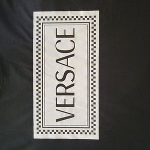 NEW with Tags Versace Black T-shirt